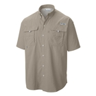 Image of Columbia PFG Bahama II Short Sleeved Shirt - Fossil