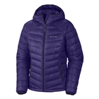 Image of Columbia Platinum 860 Turbodown Hooded Down Jacket - Womens - Hyper Purple