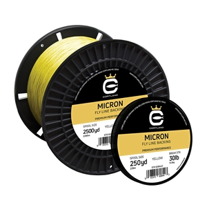 Image of Cortland Micron Backing - 100yd - Yellow - 20lb - Yellow