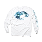 Image of Costa Del Mar Born On The Water Long Sleeve T-Shirt - White