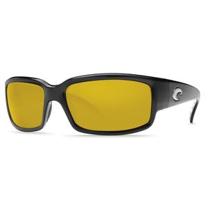 Image of Costa Del Mar Corbina Sunglasses - Black/580 Poly Sunrise Plus Head strap and cleaning Kit - Black/Poly Sunrise