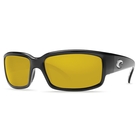 Image of Costa Del Mar Corbina Sunglasses - Black/580 Poly Sunrise Plus Head strap and cleaning Kit - Black/Poly Sunrise