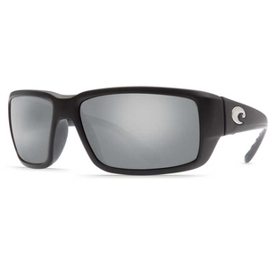 Image of Costa Del Mar Fantail Sunglasses - Black / Silver Mirror