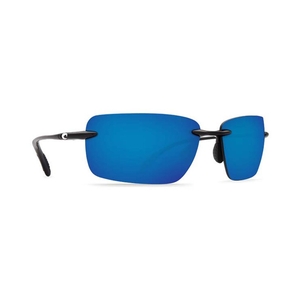 Image of Costa Del Mar Gulf Shore Sunglasses - Black Frame / Blue 580P Lens