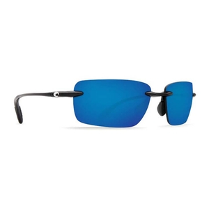 Image of Costa Del Mar Oyster Bay Sunglasses - Black Frame / Blue P Lens