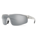 Image of Costa Del Mar Straits Sunglasses - Silver Frame / Silver Mirror 580P Lenses