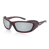 Image of Costa Del Mar Man-O-War Sunglasses - Tortoise (Frame) - Silver Mirror Glass