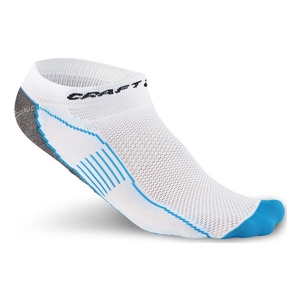 Image of Craft Cool Shaftless Socks (Men's) - White