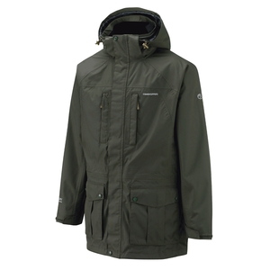Image of Craghoppers Kiwi Long Jacket - Dark Cedar