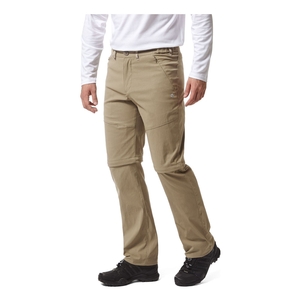 Image of Craghoppers Kiwi Pro II Convertible Trousers - Pebble