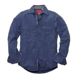 Image of Craghoppers Mens NosiLife Long-Sleeve Shirt - Faded Indigo