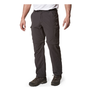 Image of Craghoppers NosiLife Convertible II Trousers - Black Pepper
