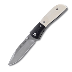 Image of CRKT M4 02 White Bone G10 Folding Knife - 8.25cm