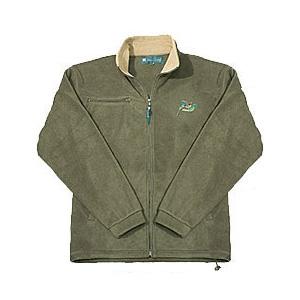 Image of Deben Olive Green Fleece - Pheasant Logo