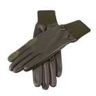 Dents Royale Aqua 3000 Silk Lined Shooting Gloves - L/H TriggerOlive