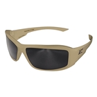 Image of Edge Eyewear Hamel Safety Glasses - Matte Sand Frame/G15 Vapor Shield Lenses