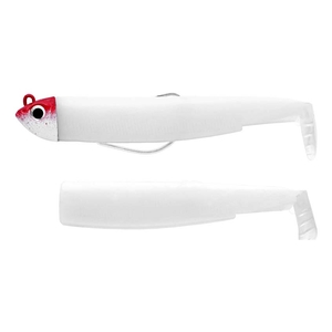 Image of Fiiish Black Minnow 105 10.5cm Combo Shore - 8g - White - Red Head