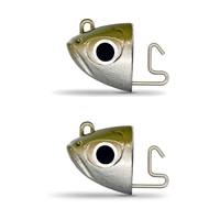 Fiiish Black Minnow 2 Jigheads Shore - 6g - Khaki