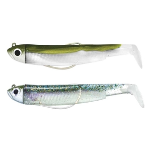 Image of Fiiish Black Minnow 70 7cm Double Combo Shore - 3g - Khaki - Ghost Minnow