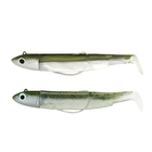 Image of Fiiish Black Minnow 70 7cm Double Combo Offshore - 6g - Khaki + Ghost Minnow