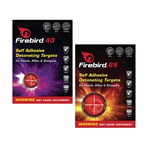 Image of Firebird Self Adhesive Detonating Targets for Pistols, Rifles & Shotguns