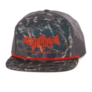 Image of Fishpond Pescado Trucker Hat - Riverbed Camo