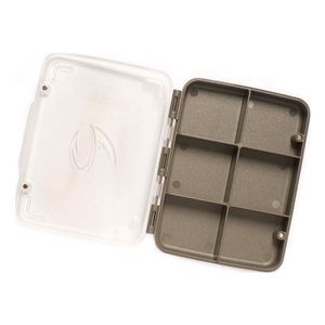 Image of Fulling Mill 6 Comp Fly Box - Grey