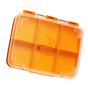 Image of Fulling Mill 6 Comp Fly Box - Orange