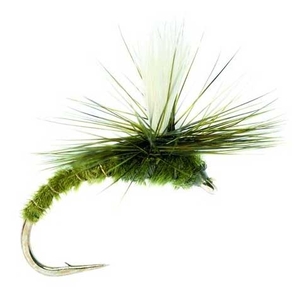 Image of Fulling Mill Emerger Parachute Olive TG Fly