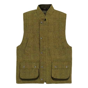 Image of Game Ascot Tweed Gilet - Light Sage