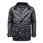 Image of Game Winchester Lined Wax Jacket - Navy