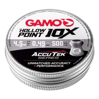 Gamo HollowPoint 10X AccuTek .177 Pellets (500)