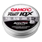 Gamo HollowPoint 10X AccuTek .177 Pellets (500)
