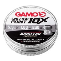 Gamo HollowPoint 10X AccuTek .22 Pellets (250)