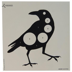 Image of Flip Target Paper Targets - Crow - 50pk