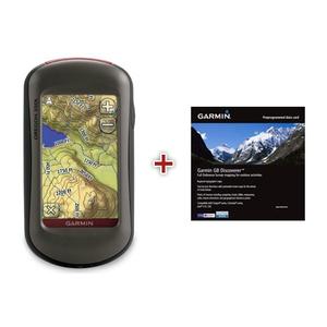Image of Garmin Oregon 550t Handheld GPS Unit Bundle with GB Discoverer 1:50 Full Country UK Map