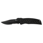 Image of Gerber Swagger Clip-Folding Knife - Drop Point - Serrated Edge - Black
