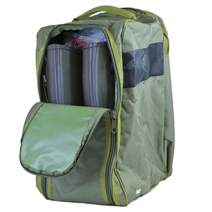 Image of GMK Wellington Boot Bag - Dark Green/Brown