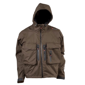 Image of Greys Strata All Weather Wading Jacket - Brown