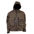Image of Greys Strata All Weather Wading Jacket - Brown