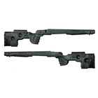 Image of GRS Bifrost - Fully Adjustable Fibreglass Reinforced Stock for Tikka T3 CTR R/H Rifles - Green