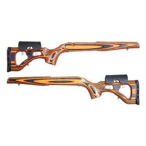 Image of GRS Lightweight Classic Laminate Riflestock - Ambi - Tikka T3/T3X - Black Orange