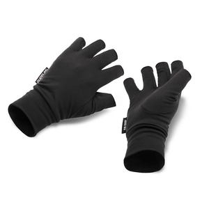 Image of Guideline Fir Skin Fingerless Gloves - Black