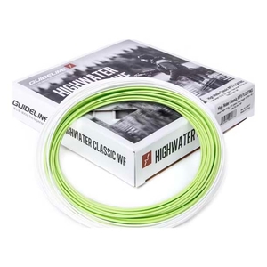 Image of Guideline Highwater Classic Fly Line - Green/Bone White