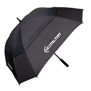 Image of Hamilton Shooting Auto Umbrella with Vent - Black