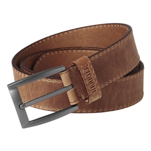 Image of Harkila Arvak Leather Belt - Dark Sand