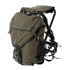 Image of Harkila Bearhunter Rucksack Chair - PU Ripstop - Green