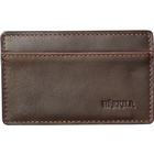 Image of Harkila Credit Card Sleeve - Waxed Leather - Dark Brown
