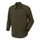 Image of Harkila Herlet Tech Long Sleeve Shirt - Willow Green