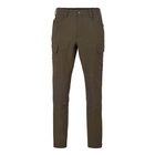 Image of Harkila Hill Trousers - Willow Green/Brown